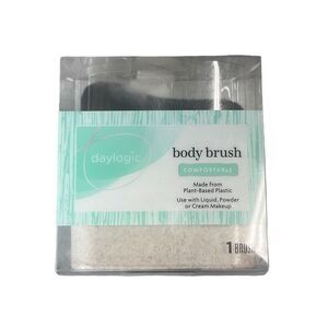 Daylogic Compostable Kabuki Body Brush Cruelty‎ Free Multi-use Brush NEW